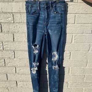 American Eagle Distressed Jeans Size 0